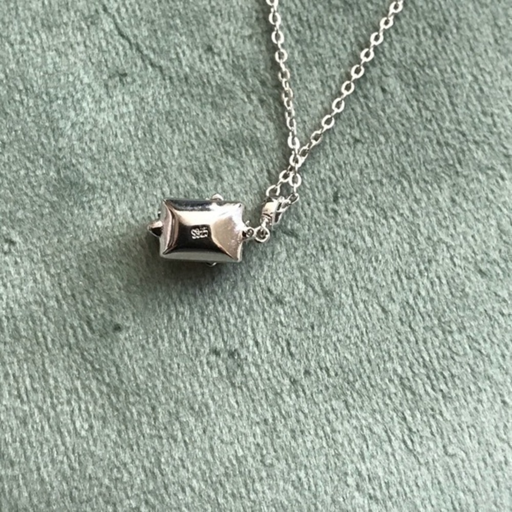 - 925 Yellow Swarovski Cross Crystal sterling silver - Picture 4 of 7